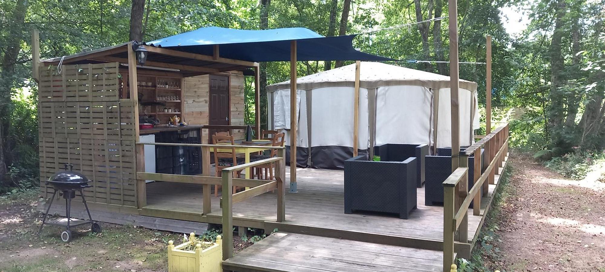 Luxury Glamping @Moulin Des Forges Hotel Moutier-Malcard Kültér fotó
